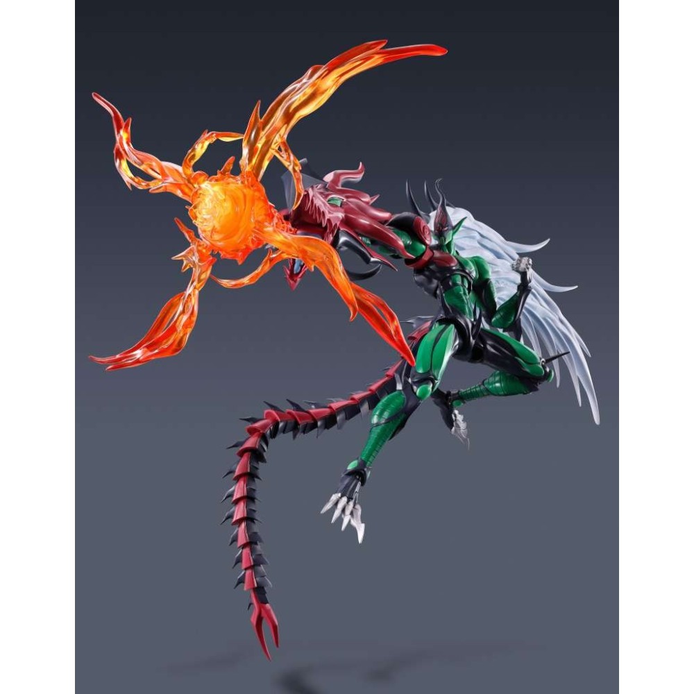 YU-GI-OH! ELEMENTAL HERO FLAME WINGMAN S.H. MONSTERARTS ACTION FIGURE BANDAI