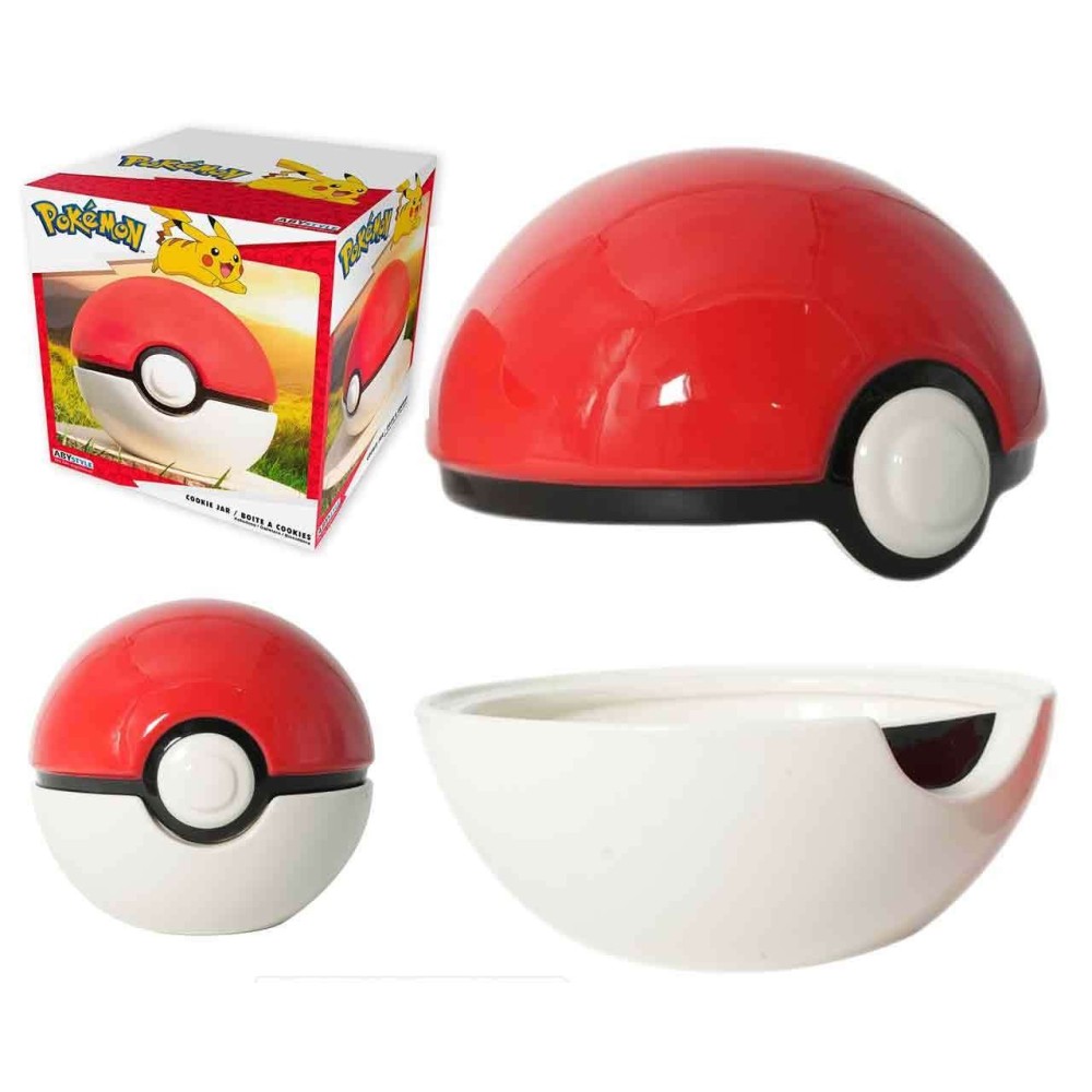 POKEMON POKEBALL COOKIE JAR BISCOTTIERA ABYSTYLE