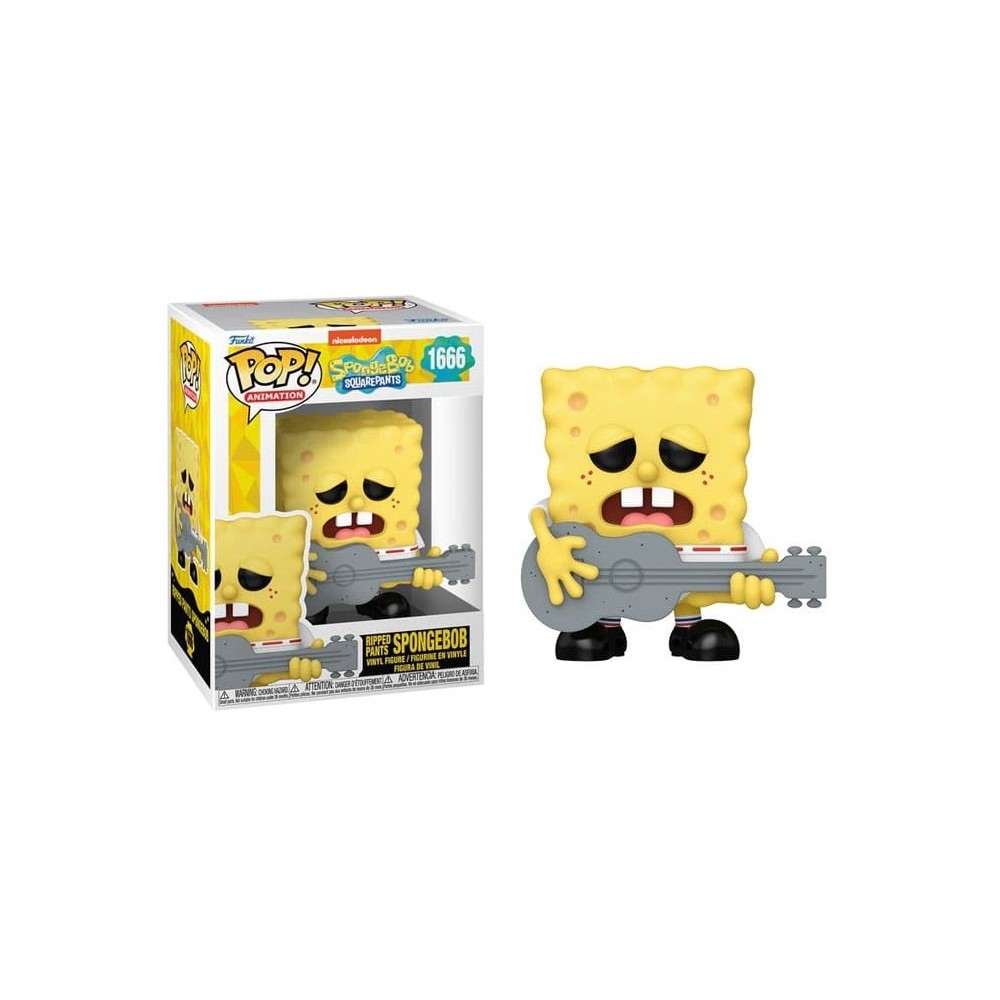 FUNKO FUNKO POP! SPONGEBOB RIPPED PANTS SPONGEBOB BOBBLE HEAD