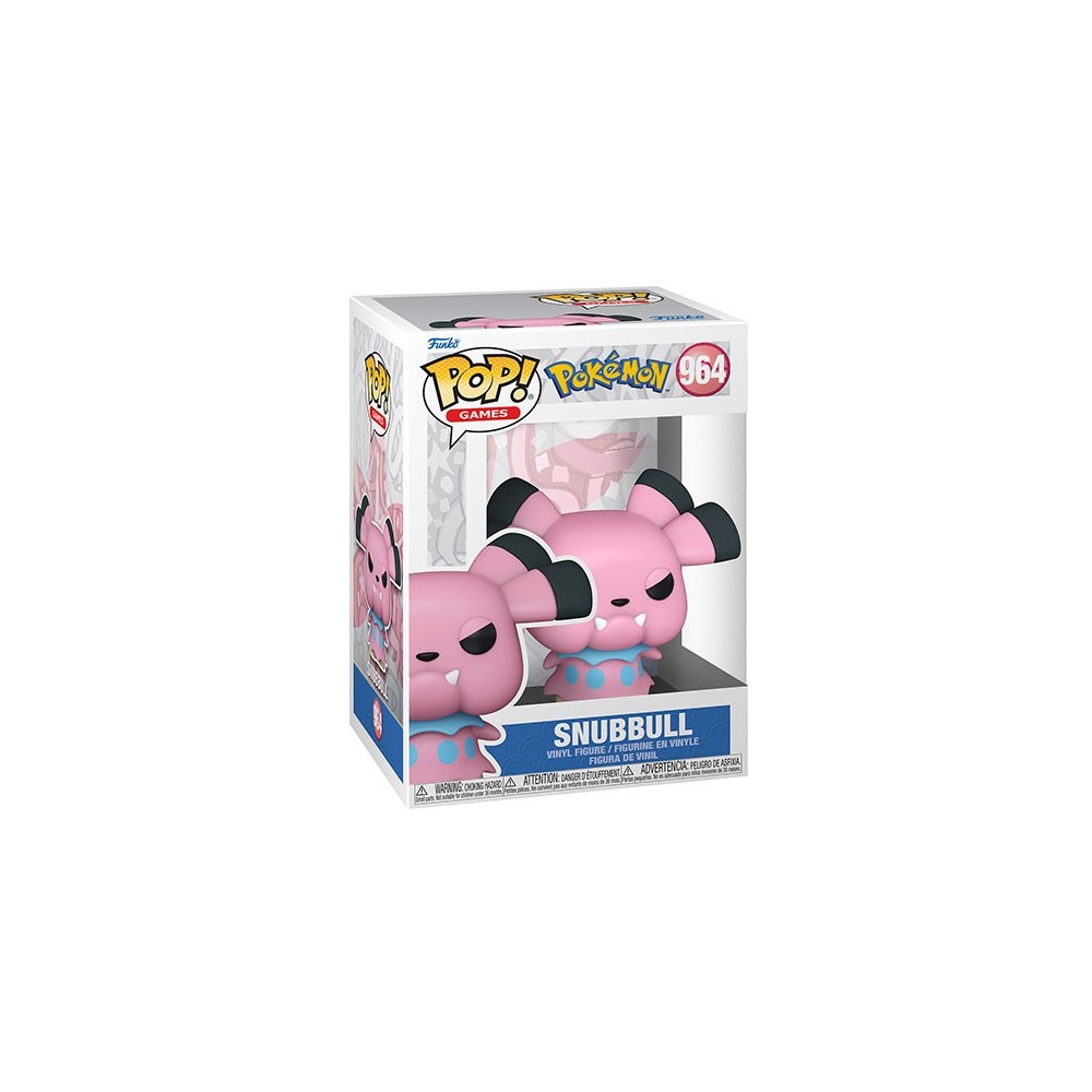 FUNKO FUNKO POP! POKEMON SNUBBULL BOBBLE HEAD FIGURE