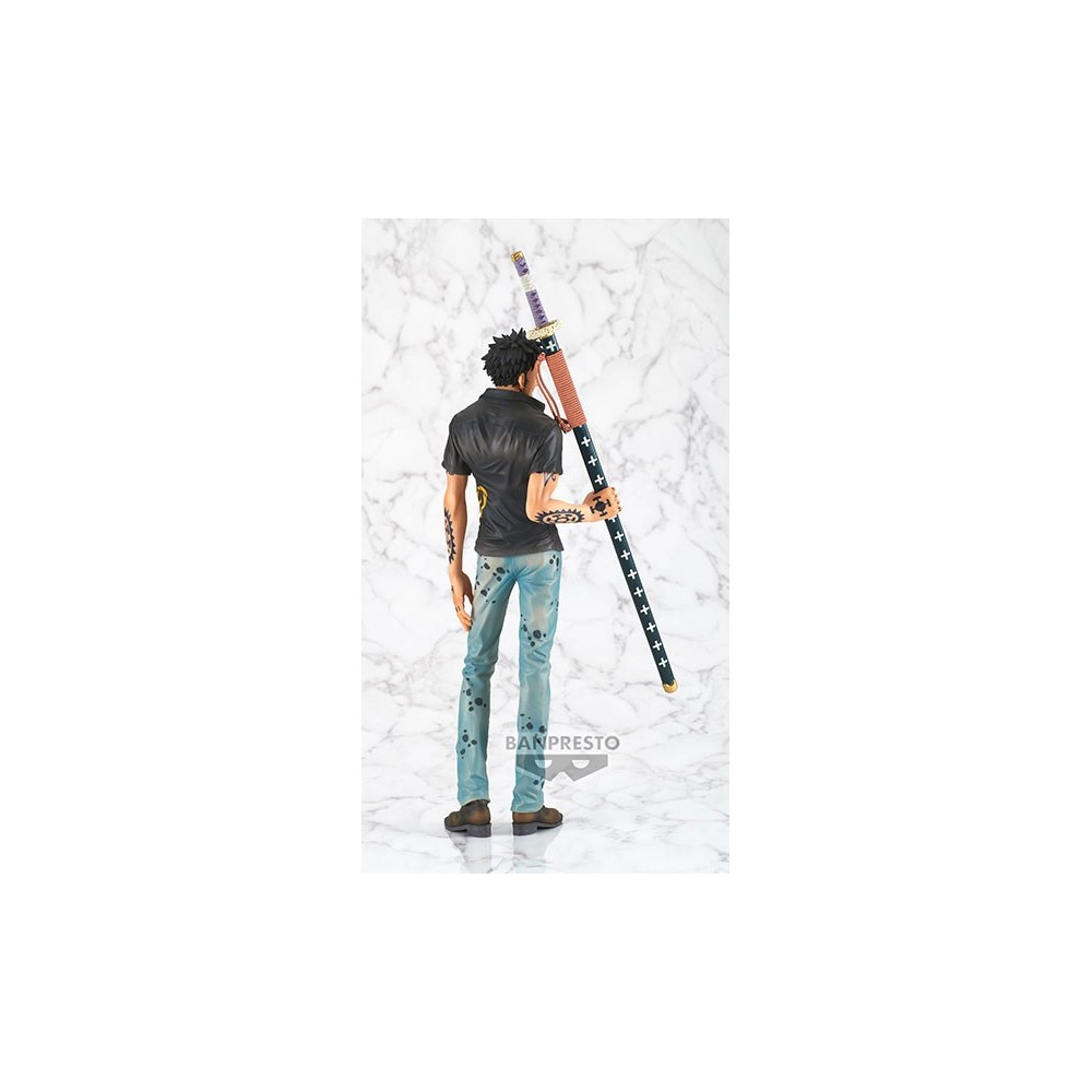 ONE PIECE TRAFALGAR LAW THE BRUSH STATUA FIGURE BANPRESTO