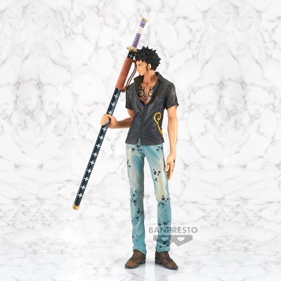 ONE PIECE TRAFALGAR LAW THE BRUSH STATUA FIGURE BANPRESTO