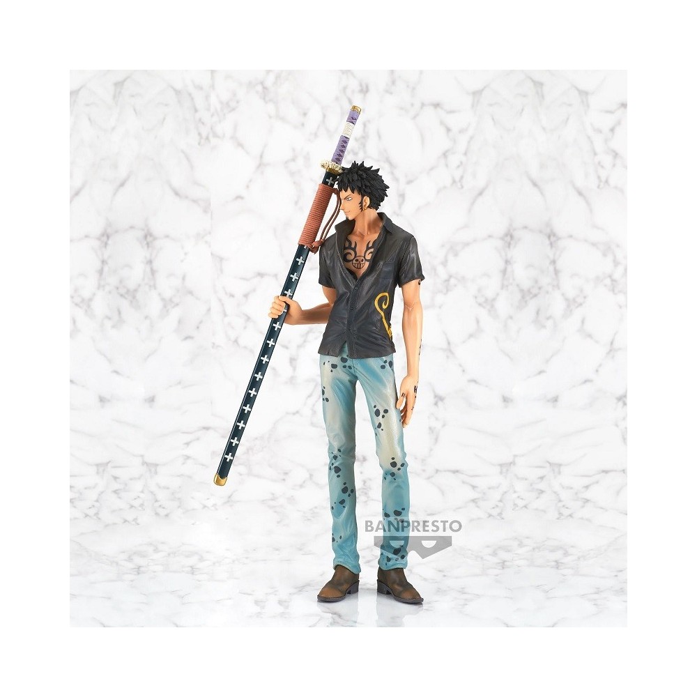 ONE PIECE TRAFALGAR LAW THE BRUSH STATUA FIGURE BANPRESTO