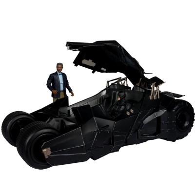 DC MULTIVERSE VEHICLE LUCIUS FOX AND TUMBLER 45CM ACTION FIGURE MC FARLANE