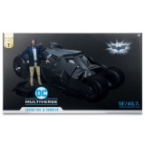 DC MULTIVERSE VEHICLE LUCIUS FOX AND TUMBLER 45CM ACTION FIGURE MC FARLANE