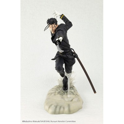 KOTOBUKIYA RUROUNI KENSHIN ARTFXJ HAJIME SAITO 23CM STATUE