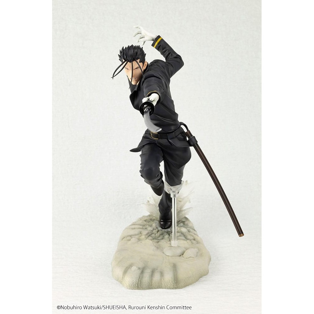 RUROUNI KENSHIN ARTFXJ HAJIME SAITO STATUA FIGURE KOTOBUKIYA