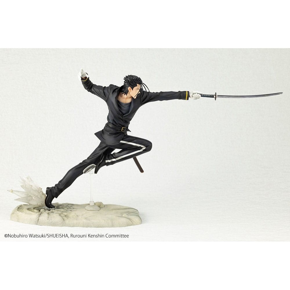 RUROUNI KENSHIN ARTFXJ HAJIME SAITO STATUA FIGURE KOTOBUKIYA