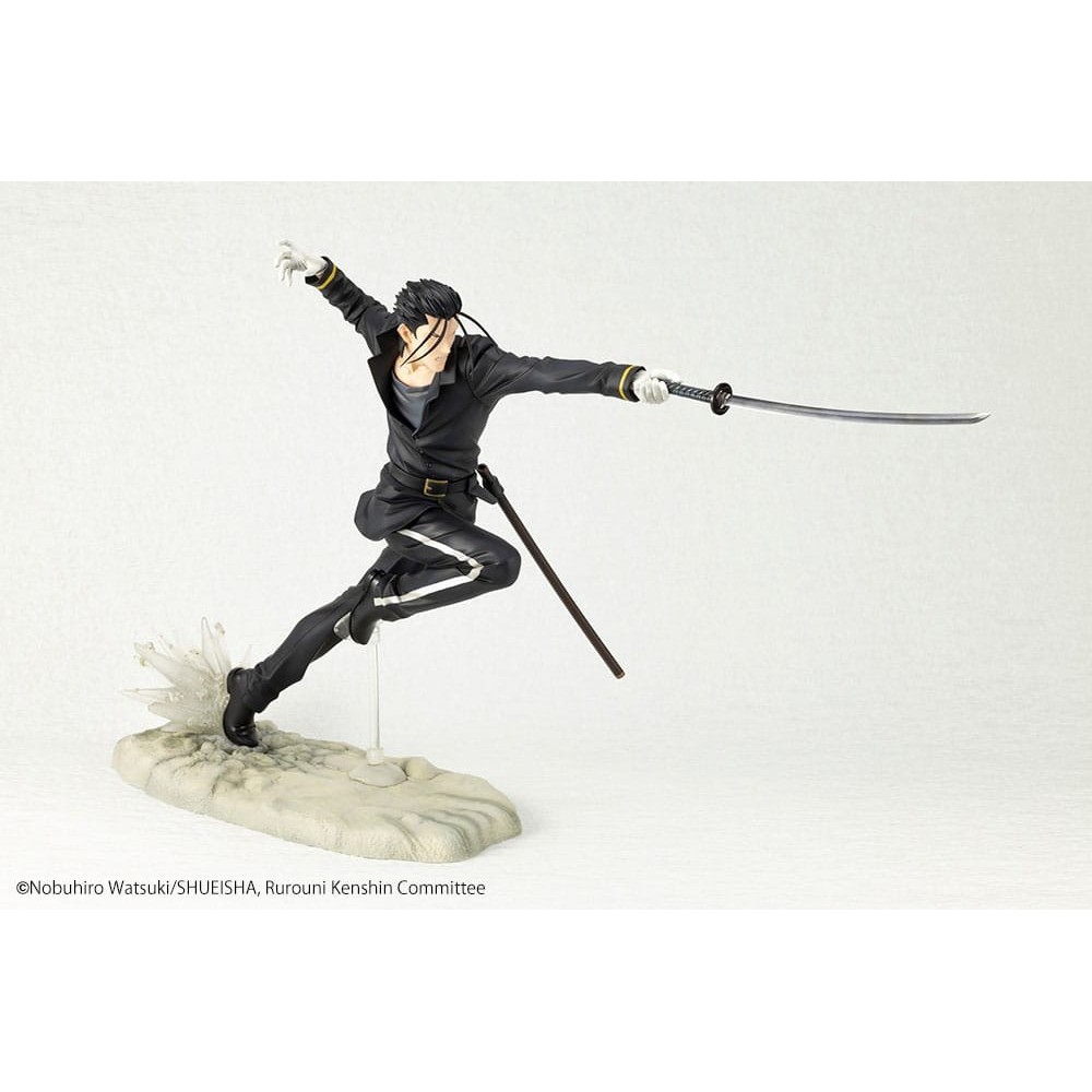 RUROUNI KENSHIN ARTFXJ HAJIME SAITO STATUA FIGURE KOTOBUKIYA