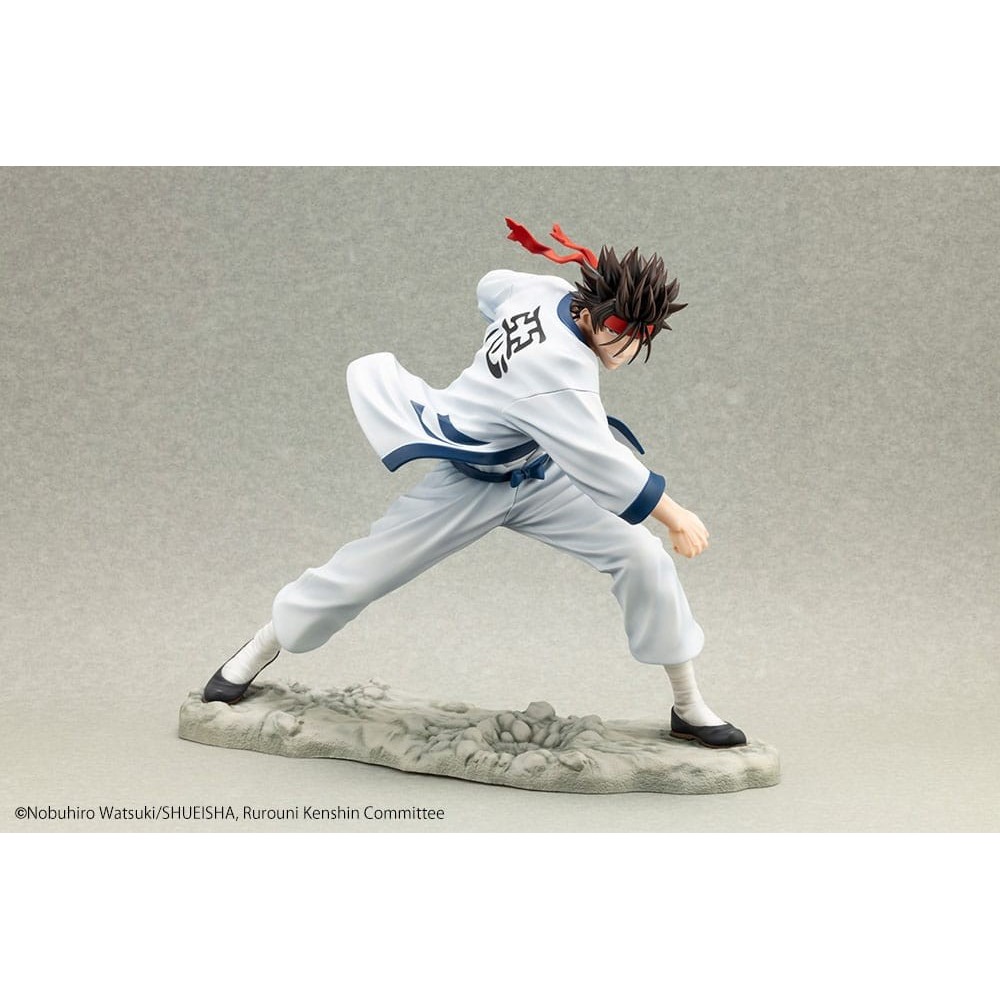RUROUNI KENSHIN ARTFXJ SANOSUKE SAGARA STATUA FIGURE KOTOBUKIYA