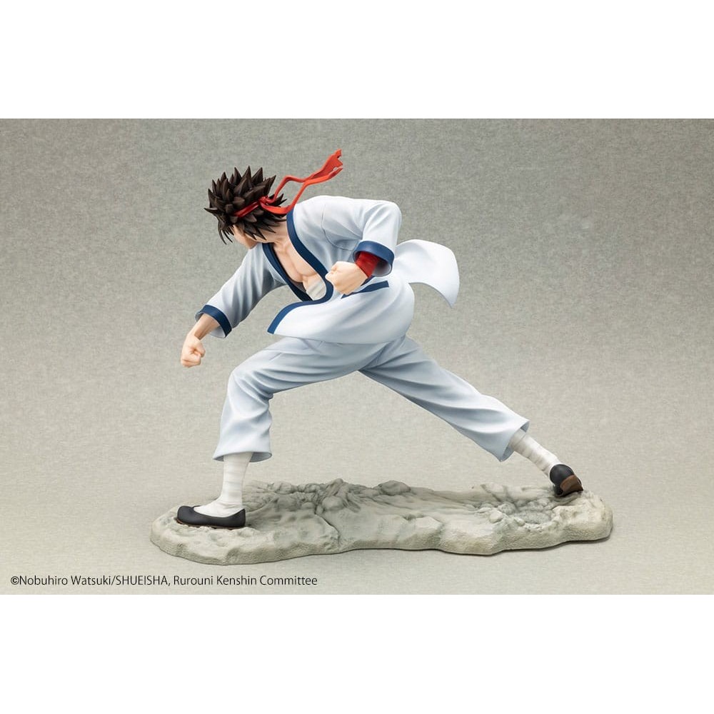 RUROUNI KENSHIN ARTFXJ SANOSUKE SAGARA STATUA FIGURE KOTOBUKIYA