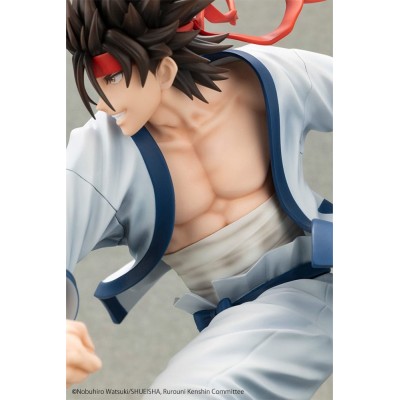 RUROUNI KENSHIN ARTFXJ SANOSUKE SAGARA STATUA FIGURE KOTOBUKIYA