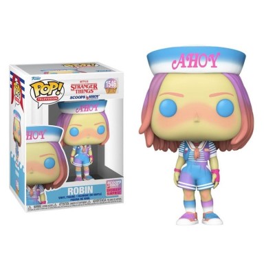 FUNKO POP! STRANGER THINGS ROBIN SCOOPS AHOY BOBBLE HEAD FIGURE FUNKO