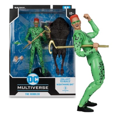 MC FARLANE DC MULTIVERSE BATMAN FOREVER BAF NIGHTMARE BAT THE RIDDLER ACTION FIGURE
