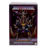 MASTERS OF THE UNIVERSE NEW ETERNIA SKELETOR AND THRONE ACTION FIGURE MATTEL