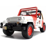 JADA TOYS JURASSIC PARK DIE CAST METAL JEEP WRANGLER 1/24 MODEL