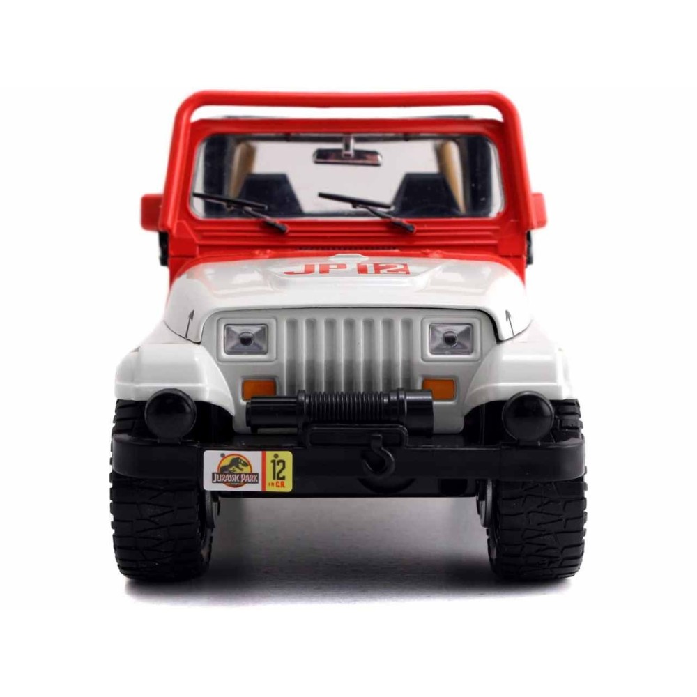 JADA TOYS JURASSIC PARK DIE CAST METAL JEEP WRANGLER 1/24 MODEL