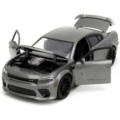 JADA TOYS FAST AND FURIOUS DIE CAST METAL 2021 DODGE CHARGER SRT HELLCAT 1/24 MODEL