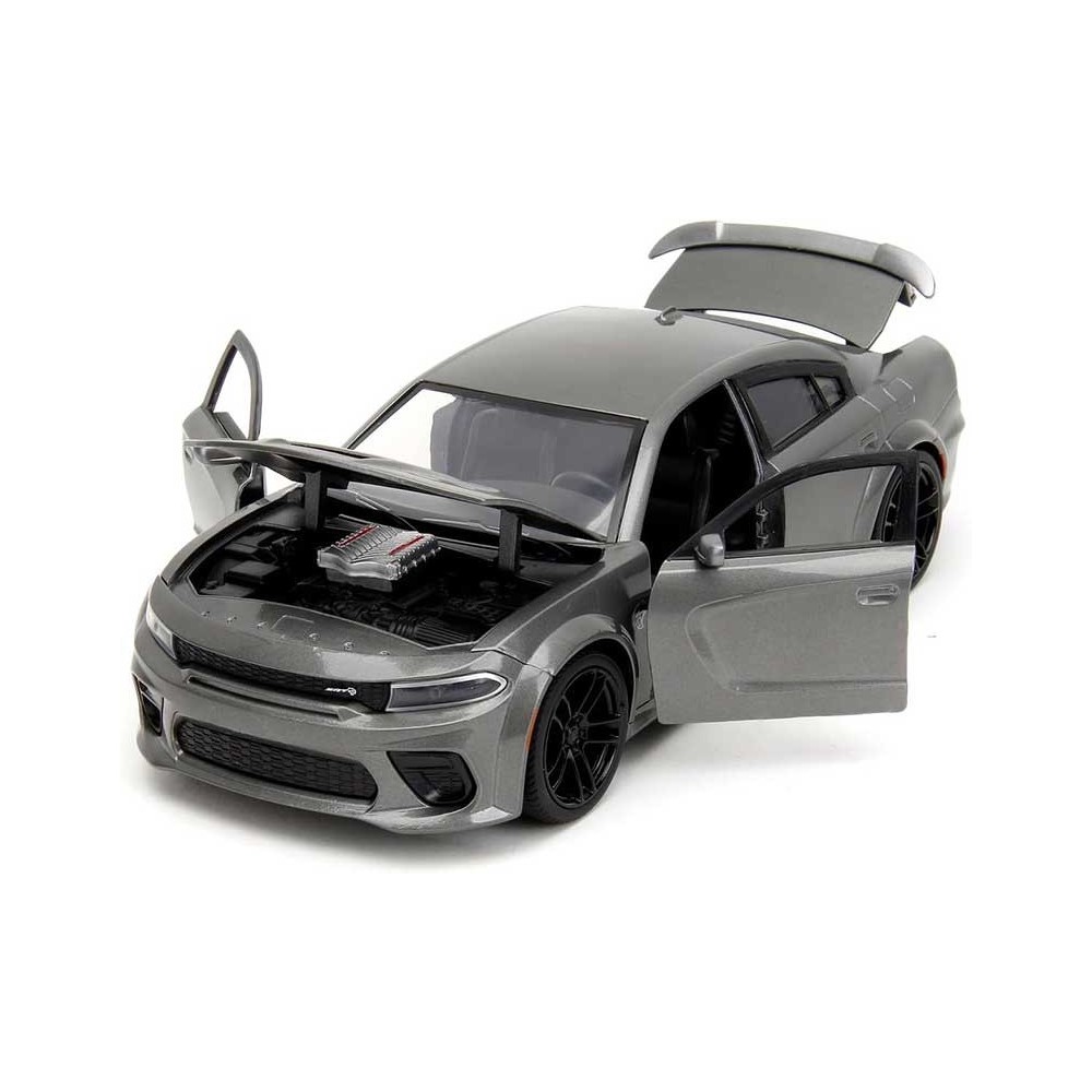 JADA TOYS FAST AND FURIOUS DIE CAST METAL 2021 DODGE CHARGER SRT HELLCAT 1/24 MODEL
