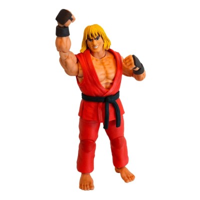 JADA TOYS ULTRA STREET FIGHTER II KEN ACTION FIGURE