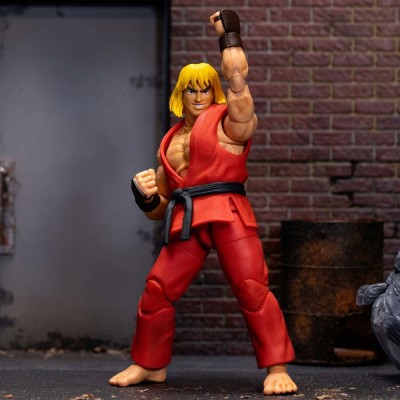JADA TOYS ULTRA STREET FIGHTER II KEN ACTION FIGURE