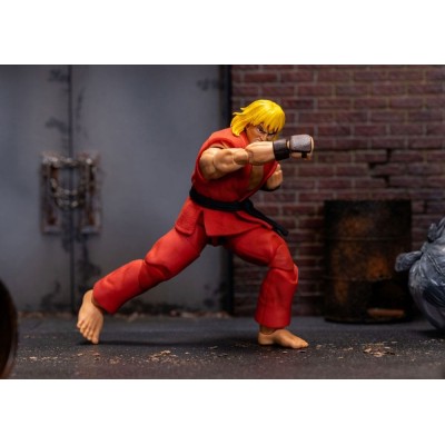 JADA TOYS ULTRA STREET FIGHTER II KEN ACTION FIGURE