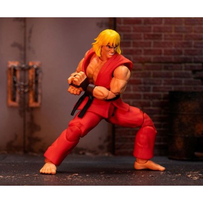 JADA TOYS ULTRA STREET FIGHTER II KEN ACTION FIGURE