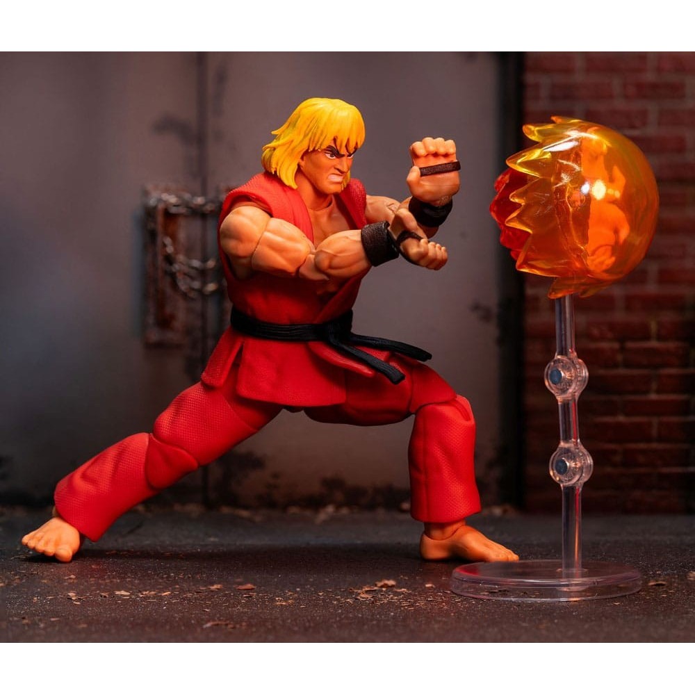 JADA TOYS ULTRA STREET FIGHTER II KEN ACTION FIGURE
