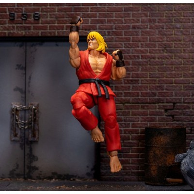 JADA TOYS ULTRA STREET FIGHTER II KEN ACTION FIGURE