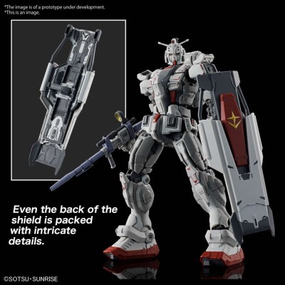 HIGH GRADE HG GUNDAM EX RFV 1/144 RX-78(G)E MODEL KIT GUNPLA ACTION FIGURE BANDAI