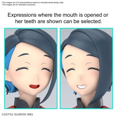 BANDAI FIGURE RISE NIKA NANAURA MODEL KIT