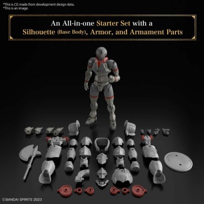 BANDAI 30MF LIBER FIGHTER MODEL KIT FIGURE