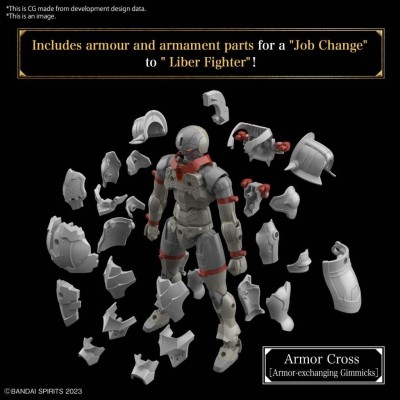 30MF LIBER FIGHTER MODEL KIT ACTION FIGURE BANDAI