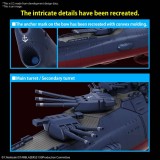 SPACE BATTLESHIP YAMATO 3199 1/1000 MODEL KIT FIGURE BANDAI