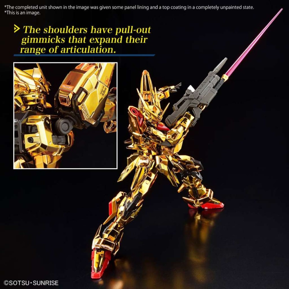 REAL GRADE RG AKATSUKI GUNDAM OOWASHI PACK 1/144 MODEL KIT ACTION FIGURE BANDAI