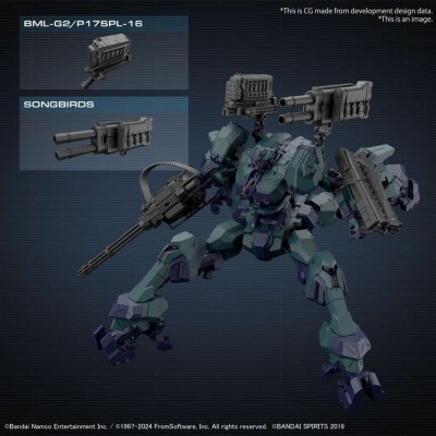 30MM ARMORED CORE VI FIRES OF RUBICON BALAM INDUSTRIES BD-011 MELANDER LIGER TAIL 1/144 MODEL KIT BANDAI