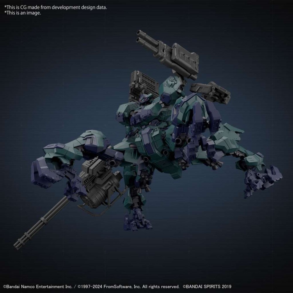 30MM ARMORED CORE VI FIRES OF RUBICON BALAM INDUSTRIES BD-011 MELANDER LIGER TAIL 1/144 MODEL KIT BANDAI