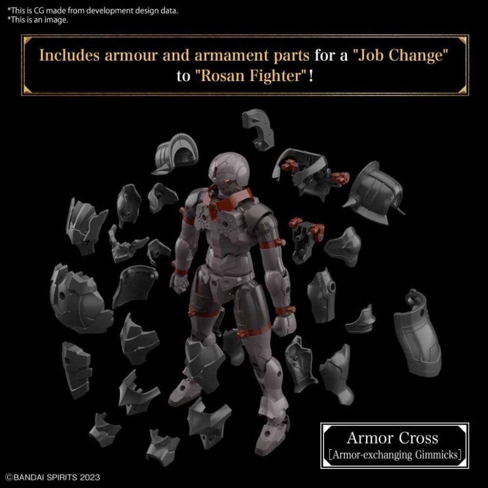 30MF ROSAN FIGHTER MODEL KIT ACTION FIGURE BANDAI