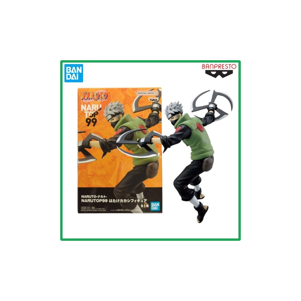 BANPRESTO NARUTO SHIPPUDEN NARUTOP99 KAKASHI HATAKE STATUE FIGURE