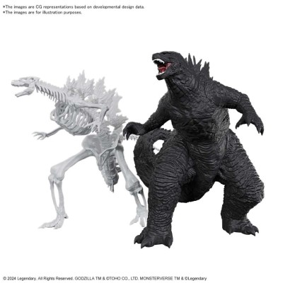 GODZILLA X KONG THE NEW EMPIRE GODZILLA MODEL KIT ACTION FIGURE BANDAI