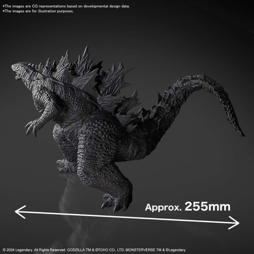 BANDAI GODZILLA X KONG THE NEW EMPIRE GODZILLA 2024 MODEL KIT FIGURE
