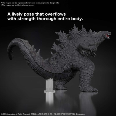 GODZILLA X KONG THE NEW EMPIRE GODZILLA MODEL KIT ACTION FIGURE BANDAI