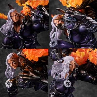 ONE PIECE P.O.P. BEASTS PIRATES ALL-STARS KING WA-MAXIMUM STATUA FIGURE MEGAHOUSE