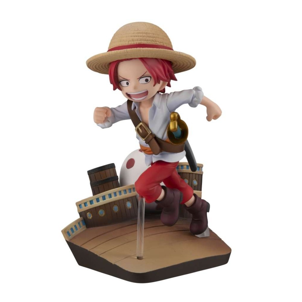 ONE PIECE GEM SHANKS RUN RUN RUN STATUA FIGURE MEGAHOUSE