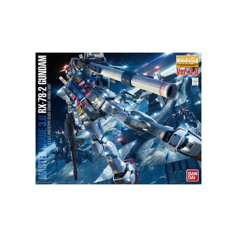 MASTER GRADE MG GUNDAM RX-78-2 VER 3.0 1/100 MODEL KIT BANDAI