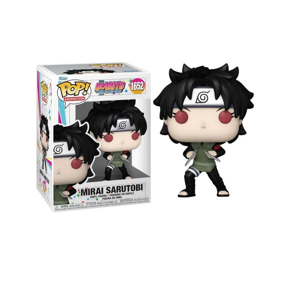 FUNKO POP! BORUTO MIRAI SARUTOBI BOBBLE HEAD FIGURE FUNKO