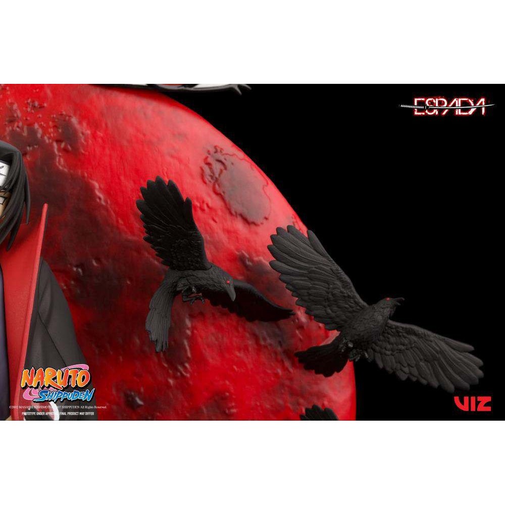 NARUTO SHIPPUDEN ITACHI UCHIHA 1/8 WALL ART STATUA FIGURE ESPADA ART