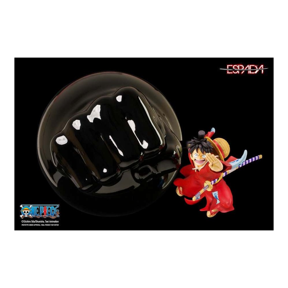 ONE PIECE MONKEY D. LUFFY 1/8 WALL ART STATUA FIGURE ESPADA ART