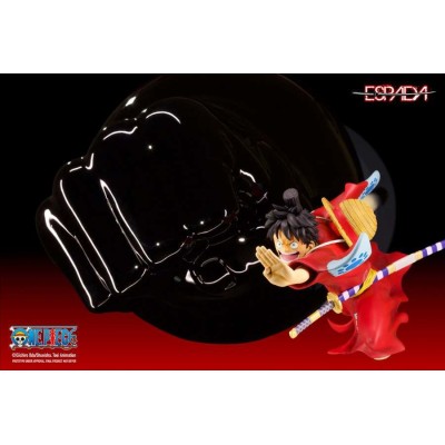 ONE PIECE MONKEY D. LUFFY 1/8 WALL ART STATUA FIGURE ESPADA ART