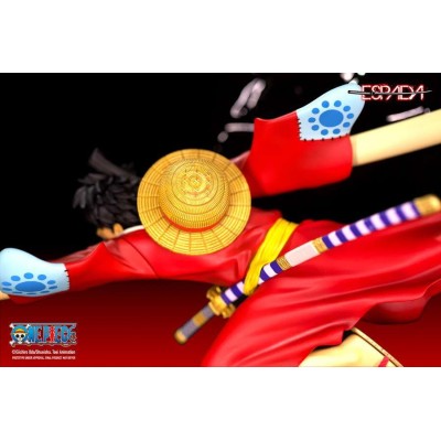 ONE PIECE MONKEY D. LUFFY 1/8 WALL ART STATUA FIGURE ESPADA ART
